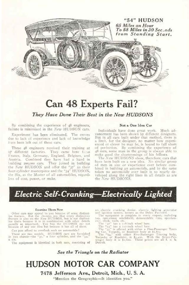 1912 Hudson 6